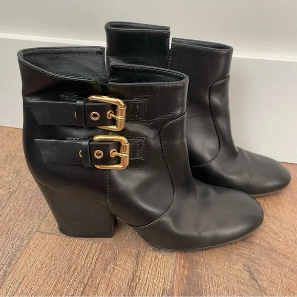 Giuseppe Zanotti  Nikita Buckle Leather Ankle Boots - Picture 3 of 8